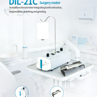 Sistema de accionamiento quirúrgico dental TEALTH con motor eléctrico de bombeo de agua automático