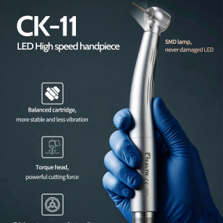 قبضة أسنان CK 11 LED عالية السرعة بمحامل ألمانية