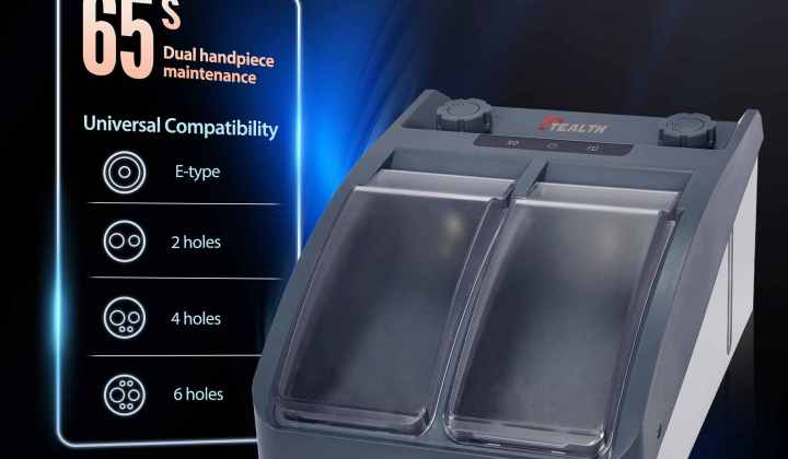 TEALTH C100: Rethinking Dental Handpiece Maintenance