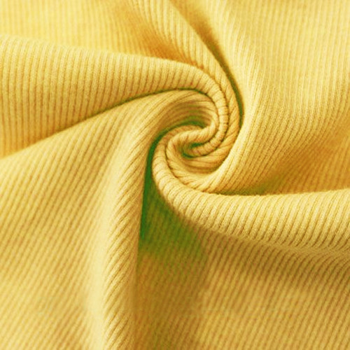 Tissu côtelé à rayures en spandex 4 * 2