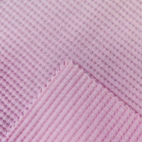 Bahan wafel CVC Cotton Poliester