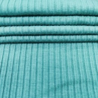 tissu maille côtelé coton côtelé viscose tissu RAYONNE
