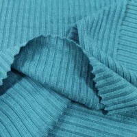 tissu maille côtelé coton côtelé viscose tissu RAYONNE