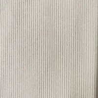 Tissu tricoté côtelé en polyester, rayonne et élasthanne