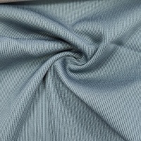 Polyester Spandex Kaburga Örgü Kumaş