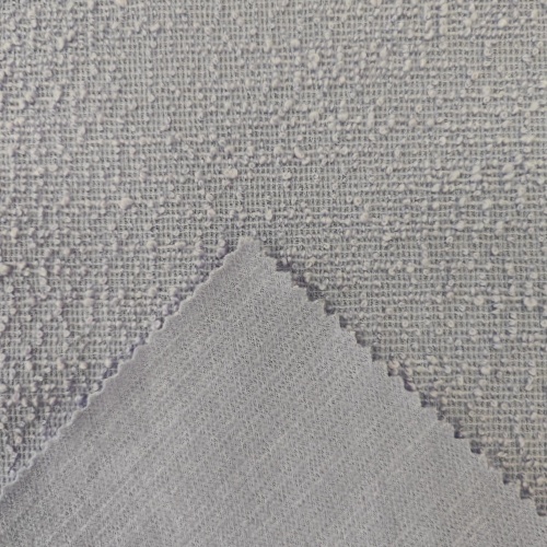 Tessuto a maglia jacquard in poliestere e spandex