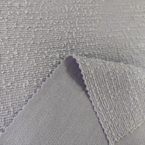 Tessuto a maglia jacquard in poliestere e spandex