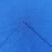 Kain Rajut Polyester Spandex Rib Fleece