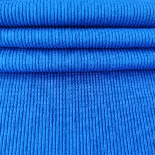 Kain Rajut Polyester Spandex Rib Fleece