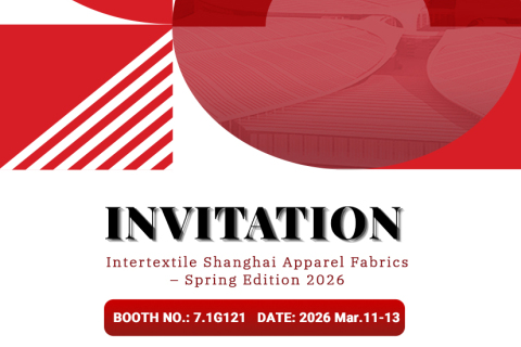 Bem-vindos à Intertextile Shanghai: Tecidos para Vestuário – Edição de Primavera de 2026