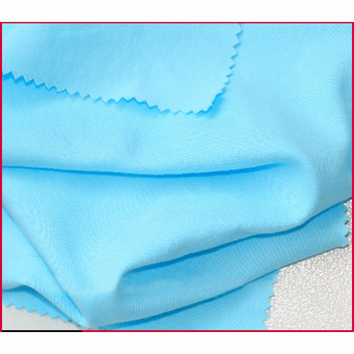 Tissu à tricoter en jersey simple et coton spandex cardé