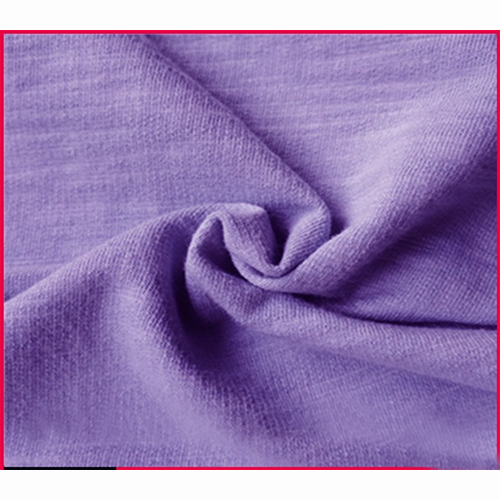 Semi-combed Cotton Spandex Single Jersey Knitting Fabric