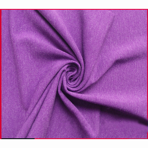 Poly Spun Spandex Tek Jersey Örme Kumaş