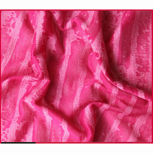 CVC Burnout Knitting Fabric