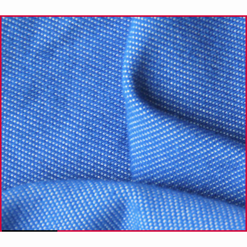 CVC Spandex Denim Knitted Fabric