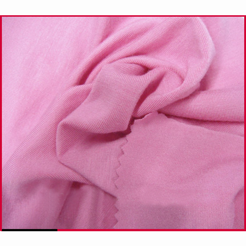 Tessuto a maglia in crêpe di viscosa spandex