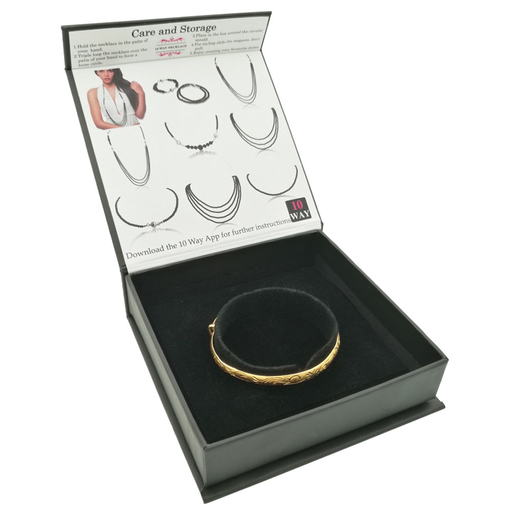 Logo Luxury Gift Jewelry Bracelet Box