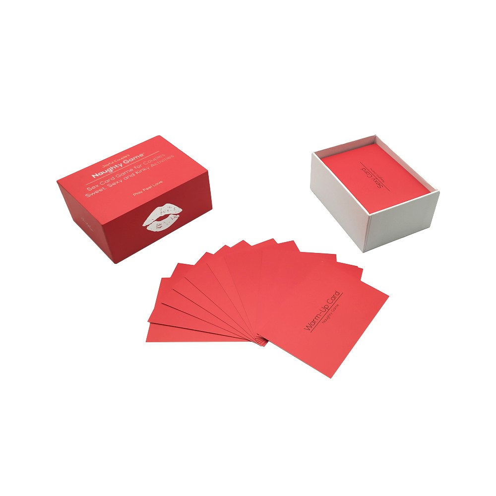 card game printing and packaging