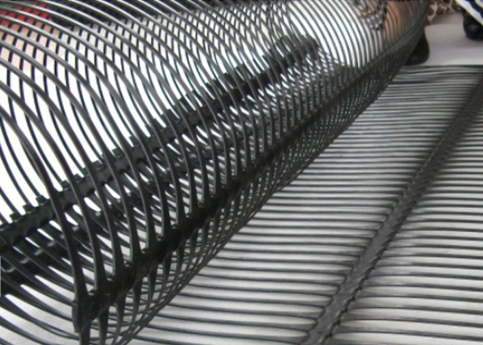 Composite Steel Plastic Geogrid Used In Coal Mine