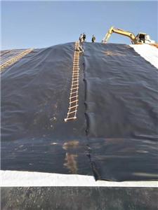 Our Geomembrane Product in Dam Protection Project
