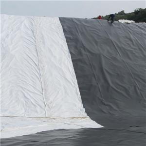 Jiantong Geomembrane and Geotextiles Used for Water Channel Project