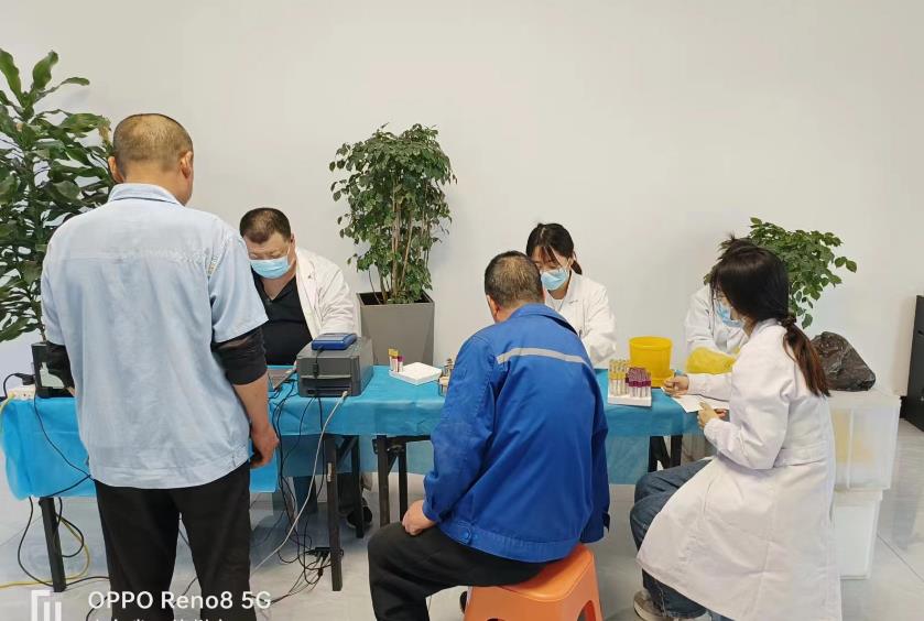 “Jiantong Geosynthetics ”organizes physical examination activities for employees