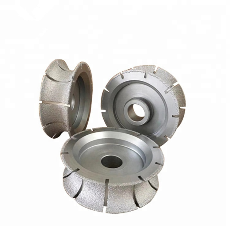 vacuum brazed profiling wheel