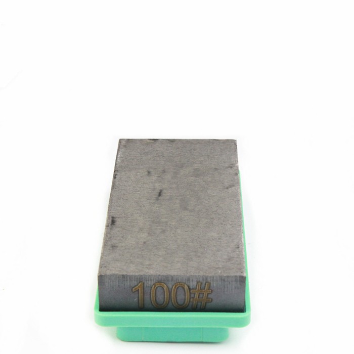 Manuel MBD Diamond Block for Granite Polishing Small Diamond Fickert Diamond Abrasive L125mm Plastic Base