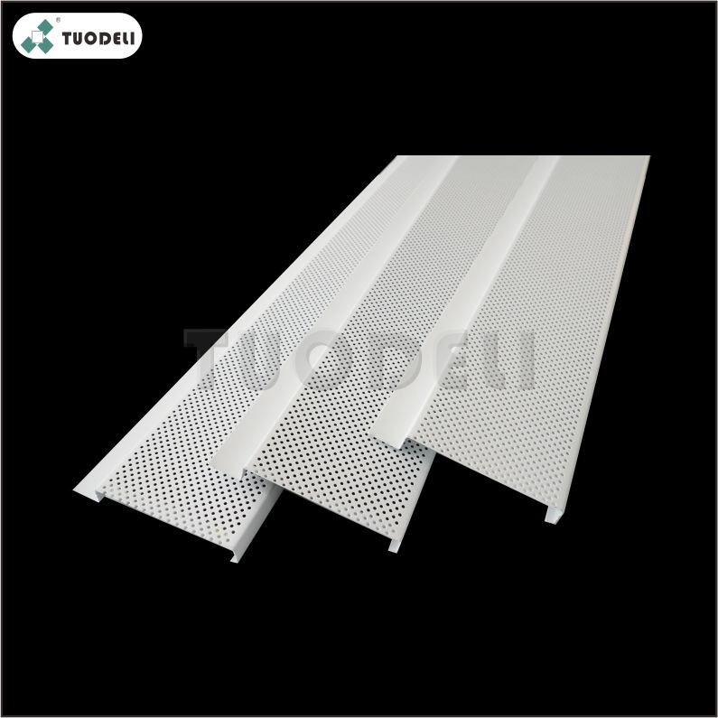 Aluminum 300mm G-shaped Linear Ceiling System