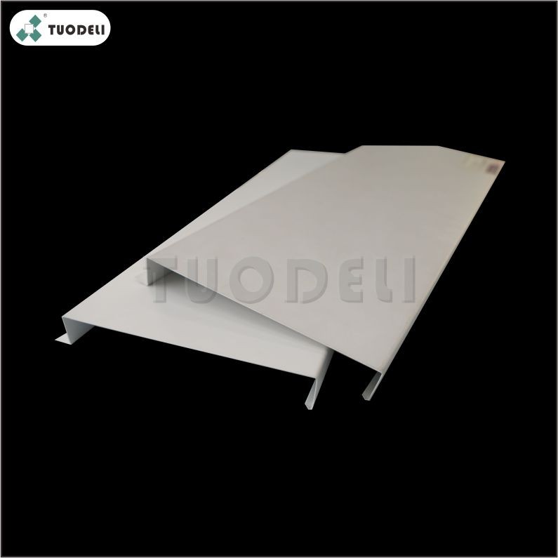 Aluminum 300mm H-shaped Closed Linear Ceiling System