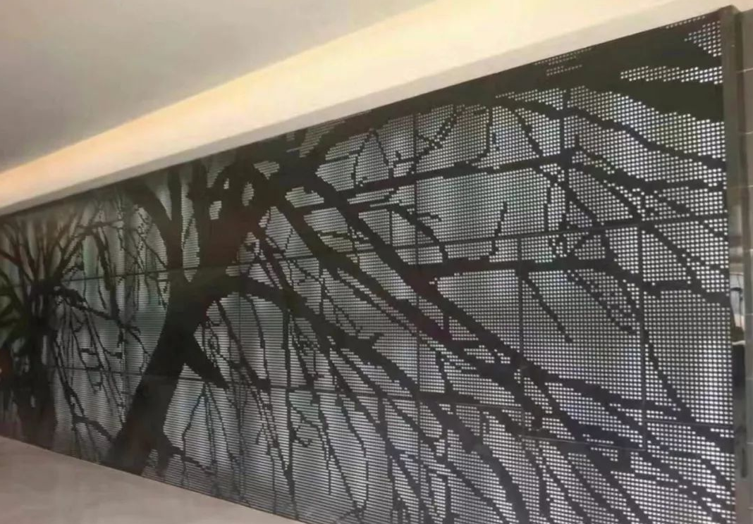 Brush Aluminum Interior Wall Caldding