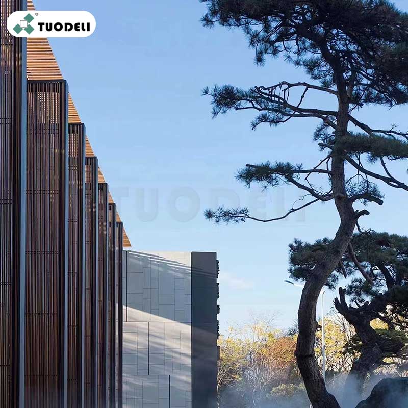 Perforated Exterior curtain wall
