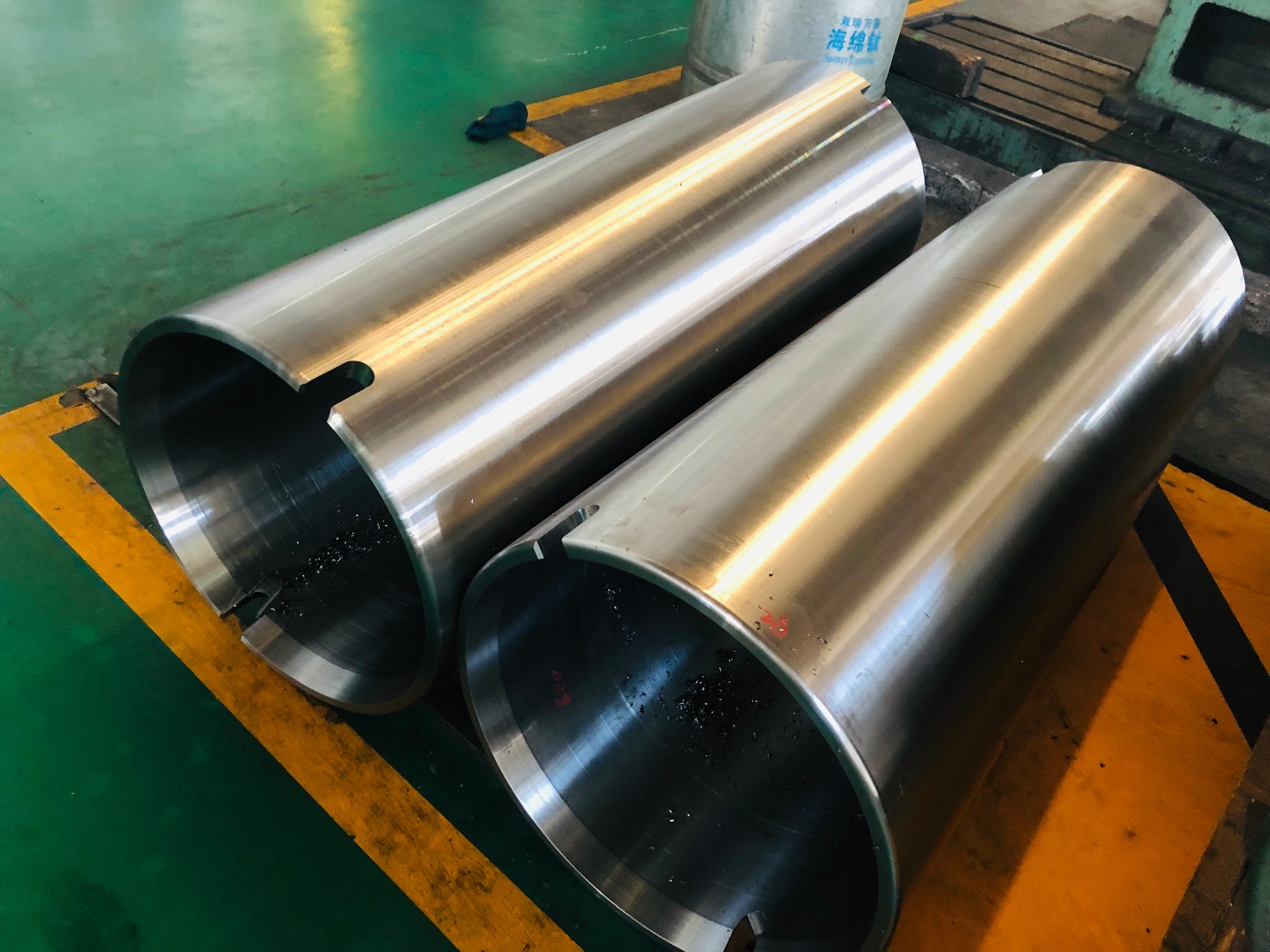 Casting Steel Spool Used In Rolling Mill Machine Of Non-ferrous Aluminum Foil