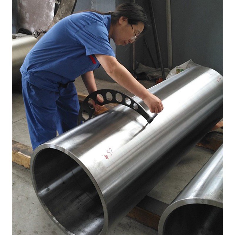 Inspected By Dynamice Balancing Test On Casting Steel Reel Of Aluminum Foil Mill Machine