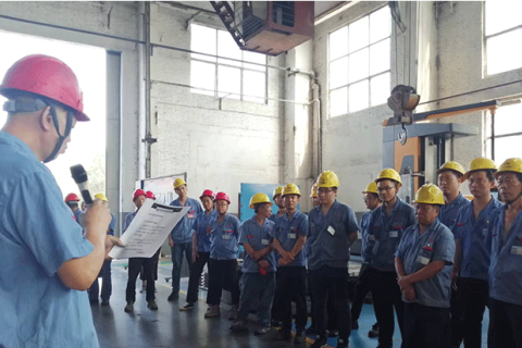 크레인 기술 경쟁, Guangwei 엘리트가 기술을 보여줍니다.