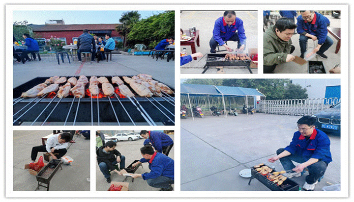 Aprile"Barbecue a fuoco"