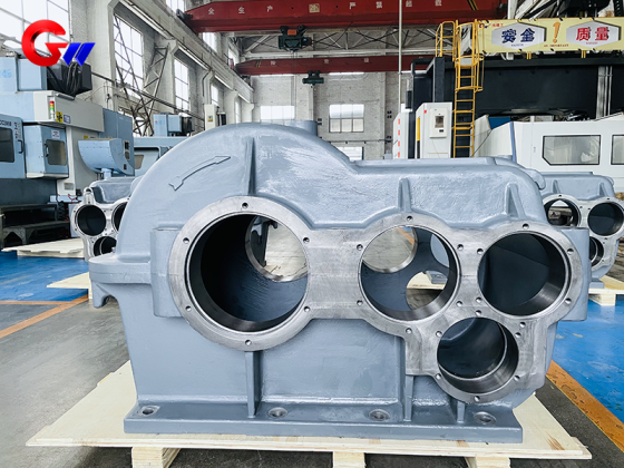 Reduktionsväxellåda för stavpumpsutrustning