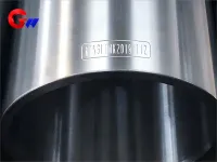 गतिशील संतुलन परीक्षण द्वारा एल्युमिनियम फॉयल रोलिंग मिल के लिए केन्द्रापसारक कास्ट स्टील स्लीव का पता लगाया गया