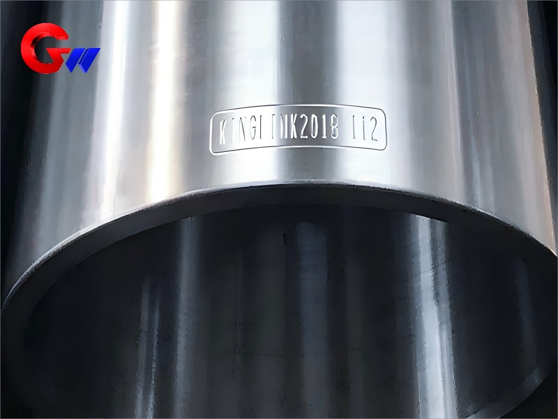 Centrifugalgjutstålhylsa för aluminiumfolievalsverk upptäckt av dynamiskt balanstest