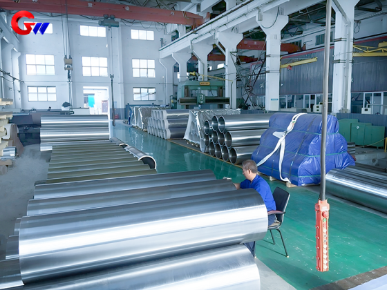 Aluminiumbandwalsmachine gegoten stalen huls (dynamische balansinspectie)