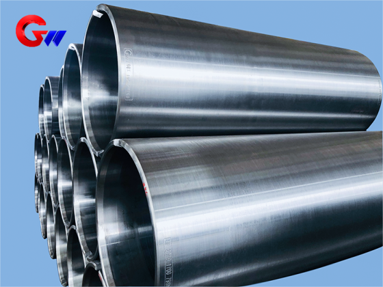 Máquina de laminação de tiras e chapas de alumínio com manga de aço inoxidável dedicada