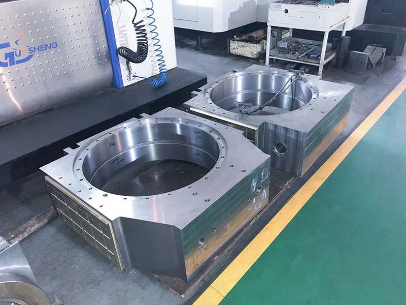 Hot Rolling Mill Machine Of The Operate Side Work Roller Rolling Mill Block Shaft