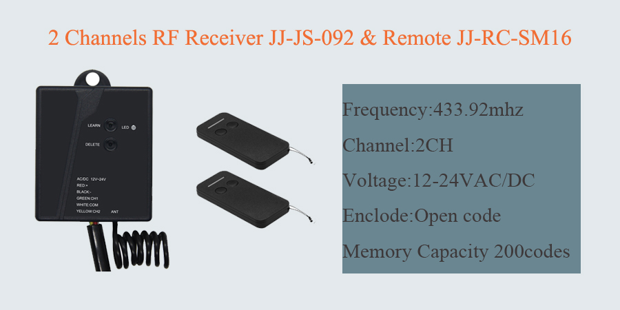 2 channel rc transmitter and receiver