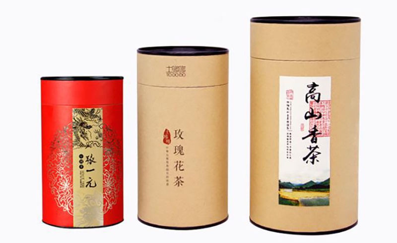 Kvalitetni kanister čaja, Prodajne kartonske kutije za čajne posude s kutijama za promociju