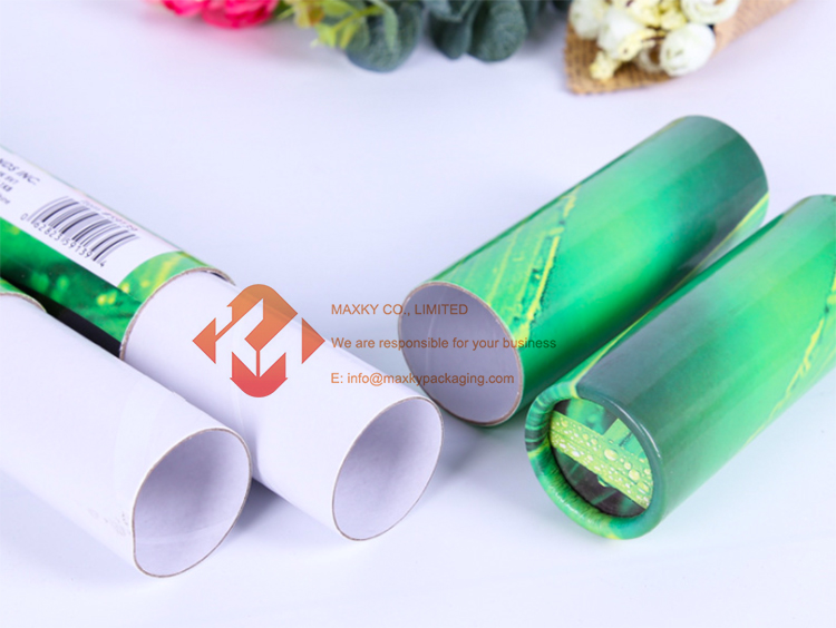 Produce cylindrical cardboard containers Factory