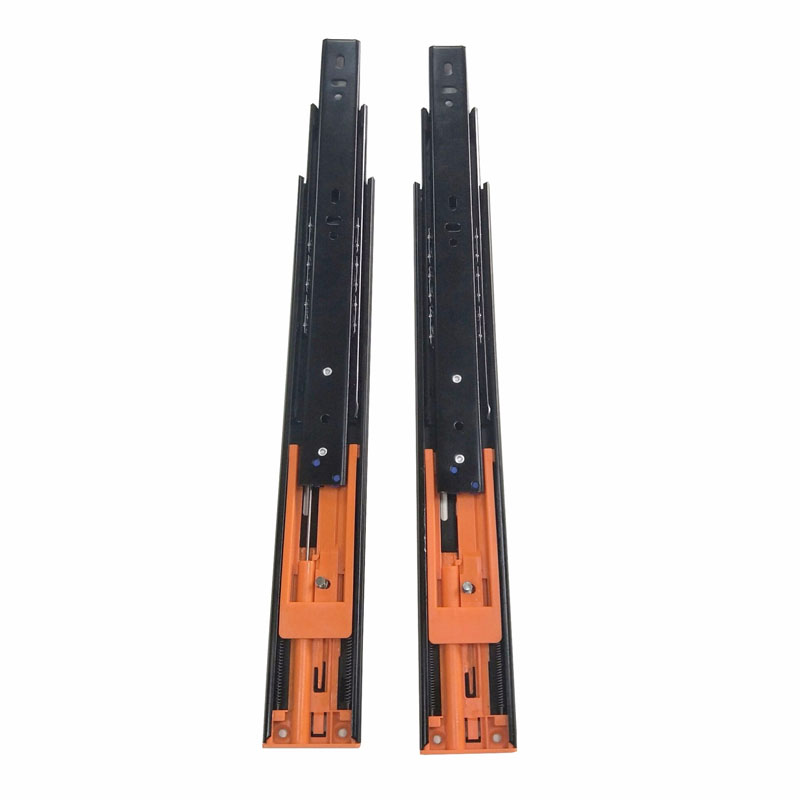 Reasonable Price Soft Closing Cabinet Rail Roller Bearing Drawer Slide