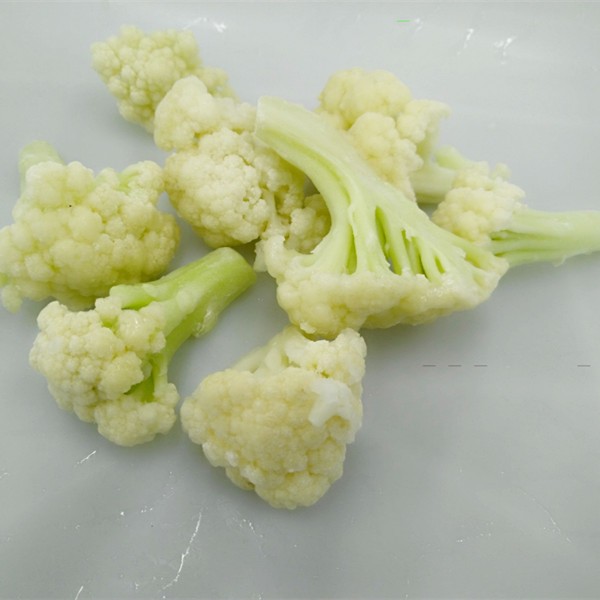 IQF Frozen Cauliflower Floret with Green Stalk