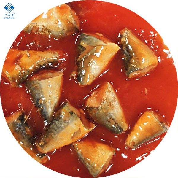 Canned mackerel in tomato sauce
