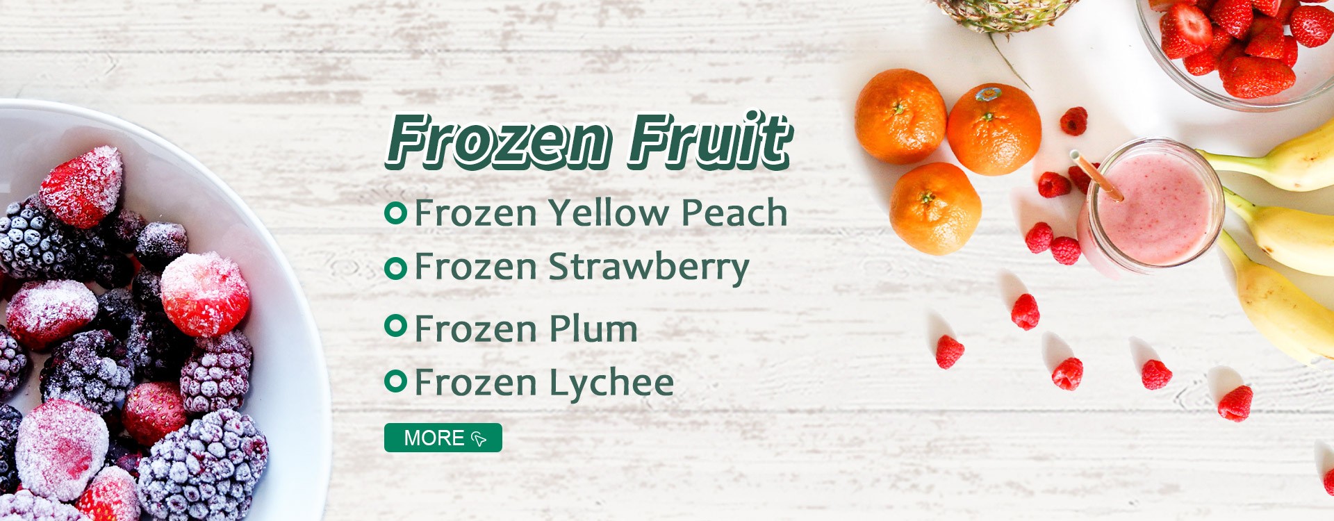 Frutas congeladas