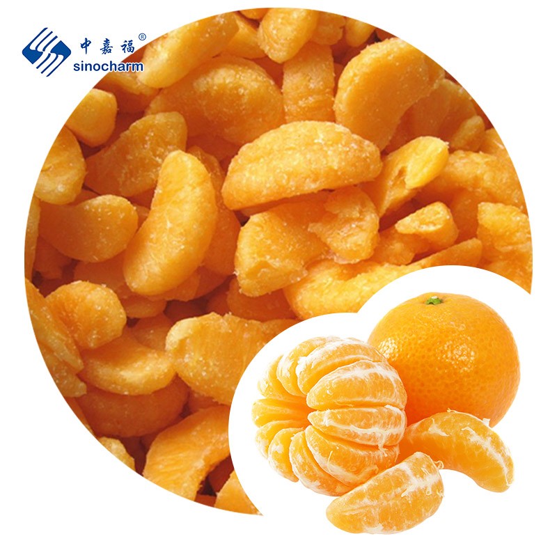 Gefrorenes Mandarinen-Segment Gefrorenes Orange